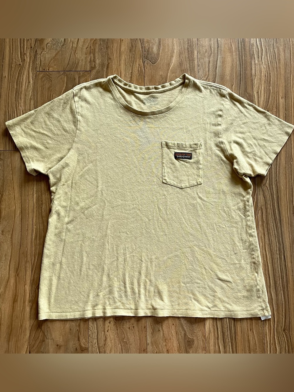 Patagonia women's workwear hemp cotton pocket t-shirt